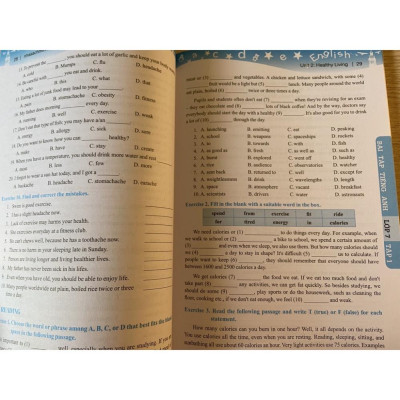 Sách - Bài tập Tiếng Anh lớp 7 tập 1 có đáp án - Global Success