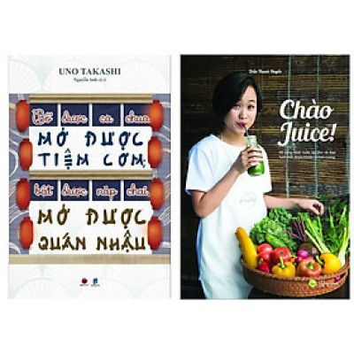 Combo Sách Hay: Bổ Được Cà Chua, Mở Được Tiệm Cơm, Bật Được Nắp Chai, Mở Được Quán Nhậu + Chào Juice (Bộ 2 Cuốn - Tặng Kèm Bookmark Happy Life)