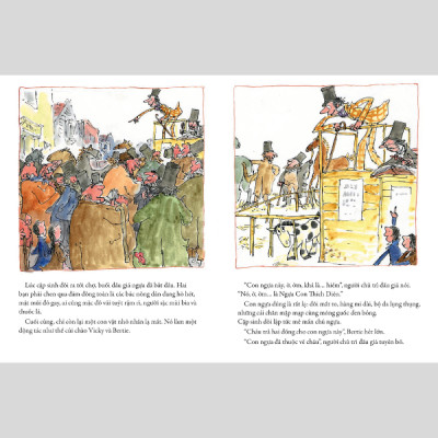 Tác Phẩm Kinh Điển Của Quentin Blake - Ngựa Con Thích Diễn