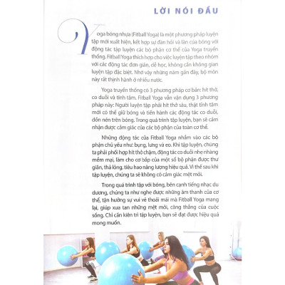 Yoga Dành Cho Bạn Gái Tập Luyện Trên Fitball