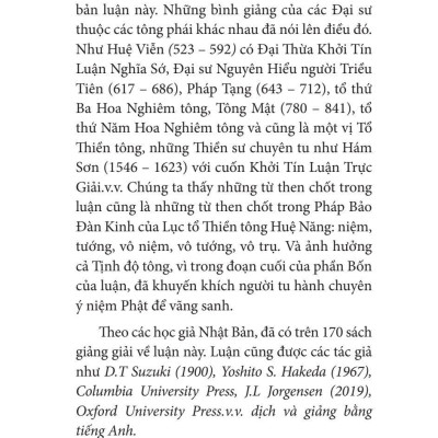 Thực Hành Theo Luận Đại Thừa Khởi Tín