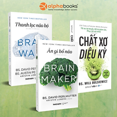 Combo Chất Xơ Diệu Kỳ + Ăn Gì Bổ Não + Thanh Lọc Não Bộ