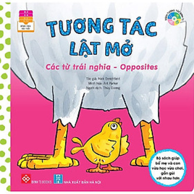 Sách - Tương tác lật mở - Các từ trái nghĩa