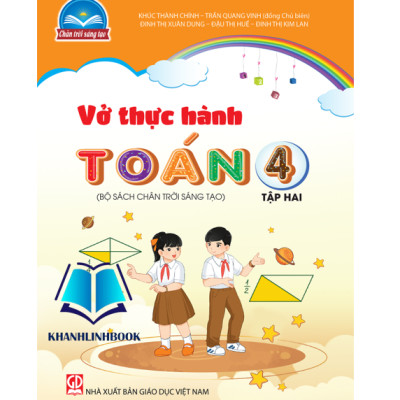 Sách - Combo Vở thực hành Toán 4 - tập 1 + 2 (Bộ Chân trời sáng tạo)