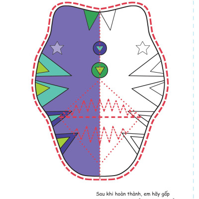 Cắt, Gấp, Tô Màu - Thế Giới Khủng Long