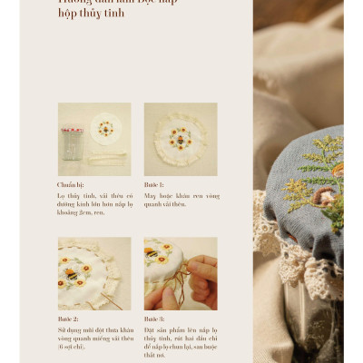 Thêu ngay không cần hoa tay (M)