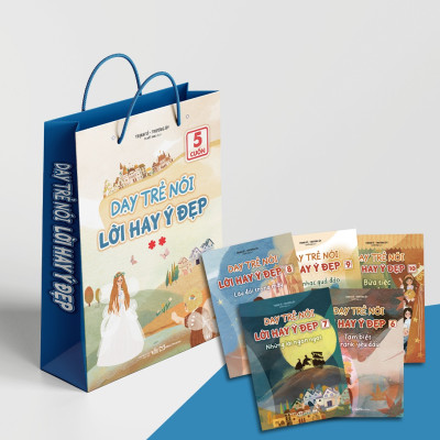 Sách: Combo Dạy Trẻ Nói Lời Hay Ý Đẹp - Túi 2 (Từ Quyển 6 Đến 10)