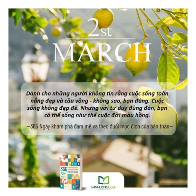 Sách: 365 Ngày Khám Phá Đam Mê Và Theo Đuổi Mục Đích Của Bản Thân