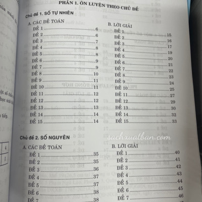 Ôn Tập - Kiểm Tra Nâng Cao Và Phát Triển Năng Lực Toán 6 (Tập 1 + Tập 2)