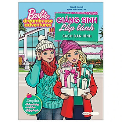 Barbie Dreamhouse Adventures: Giáng Sinh Lấp Lánh (Sách Dán Hình)
