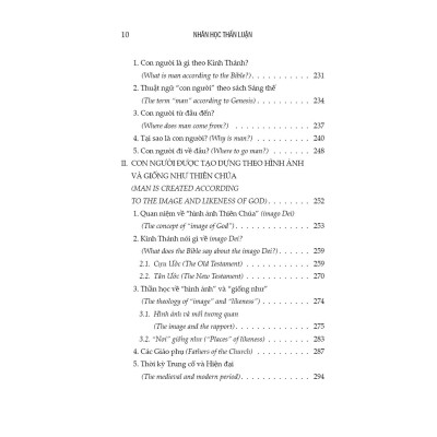 Sách - Nhân Học Thần Luận - Thần Học Tín Lý - Bayard Việt Nam