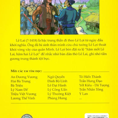 Tranh Truyện Lịch Sử Việt Nam - Lê Lai (Tái bản 2023)