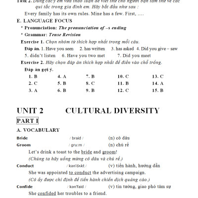 ĐỂ HỌC TỐT TIẾNG ANH 12_Kv