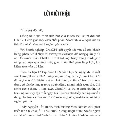 Chat GPT - Trào Lưu Hay Tương Lai Nhân Loại