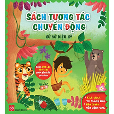 Boxset Sách Tương Tác Chuyển Động - Xứ Sở Diệu Kỳ (Bộ 3 cuốn)