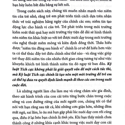 Kỷ Luật Tích Cực Cho Ba Năm Đầu Đời