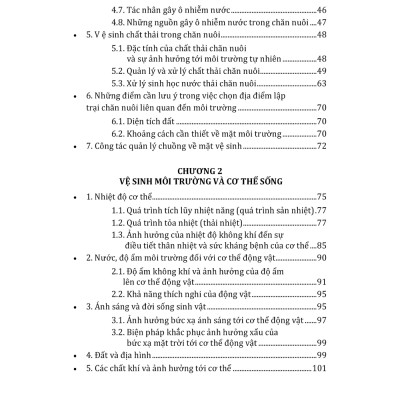 Vệ Sinh Môi Trường Trong Chăn Nuôi