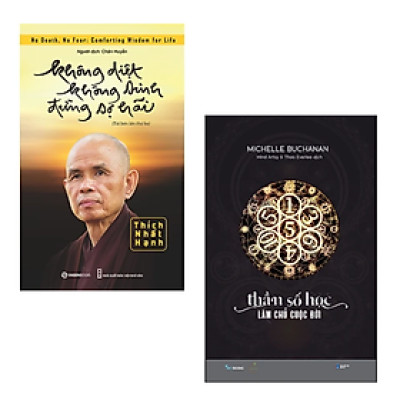 Combo 2 cuốn sách Tôn giáo - Tâm Linh : Thần Số Học - Làm Chủ Cuộc Đời + Không Diệt Không Sinh Đừng Sợ Hãi 