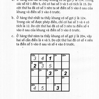 Trò Chơi Ô Chữ Số Thông Minh Kenken - Dành Cho Mọi Người (Tập 4)