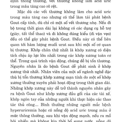 Món Ăn Bài Thuốc Cho Người Bệnh Gout