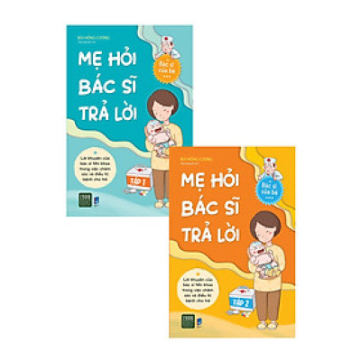 Combo Mẹ Hỏi Bác Sĩ Trả Lời (Bộ 2 Tập)