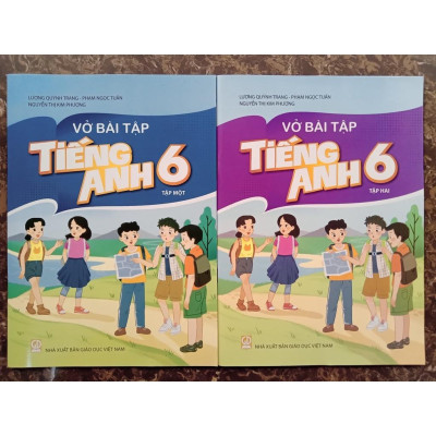 Sách - Combo Vở Bài tập Tiếng Anh 6 (Mới 2021)