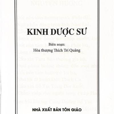 Kinh Dược Sư ( HT. Thích Trí Quảng)