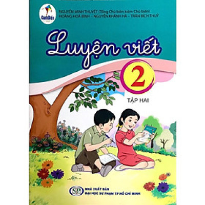 Sách Luyện viết 2- tập hai- Cánh Diều (Kèm bìa nilong bao sách)