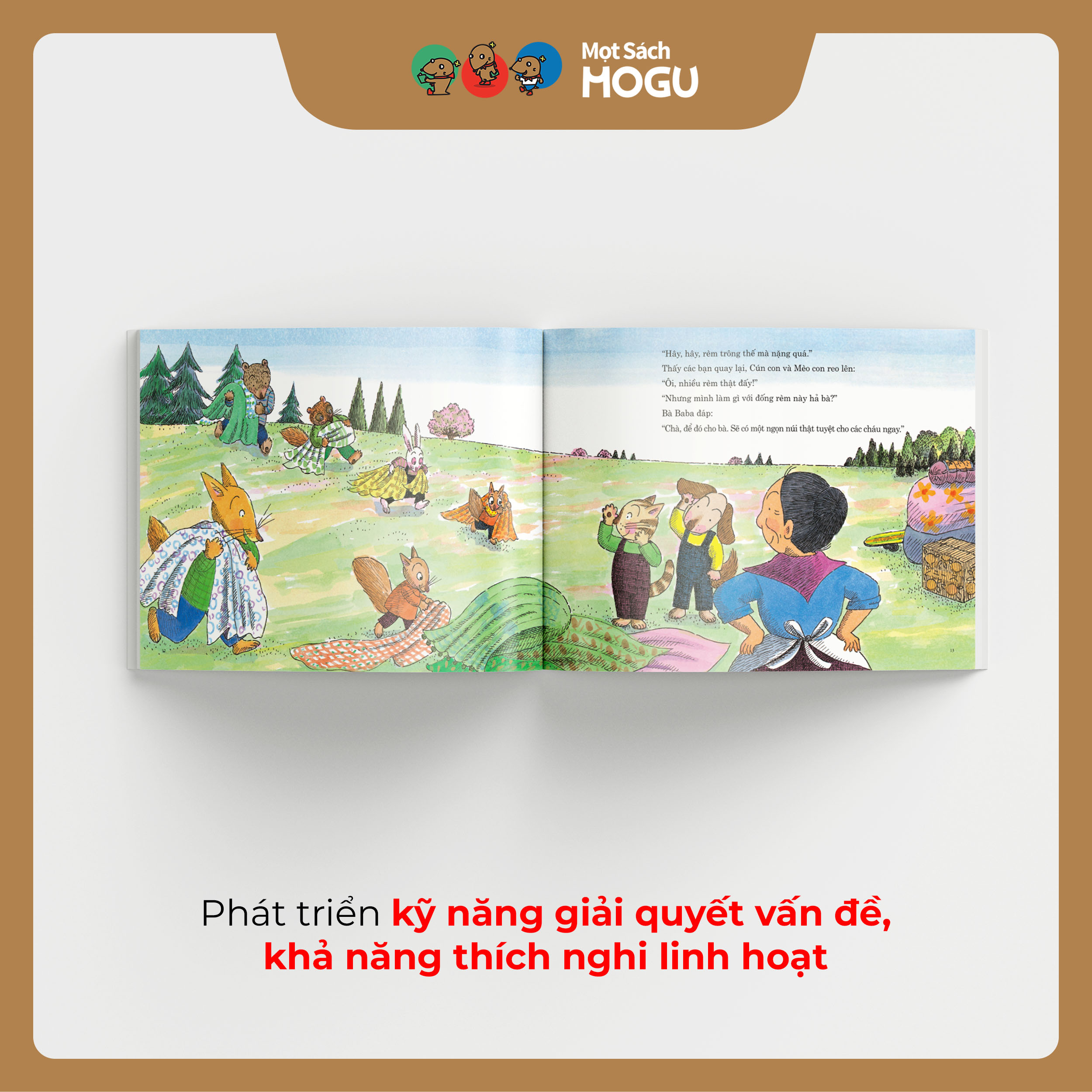 Truyện Ehon bé 3-4-5 tuổi - Leo núi