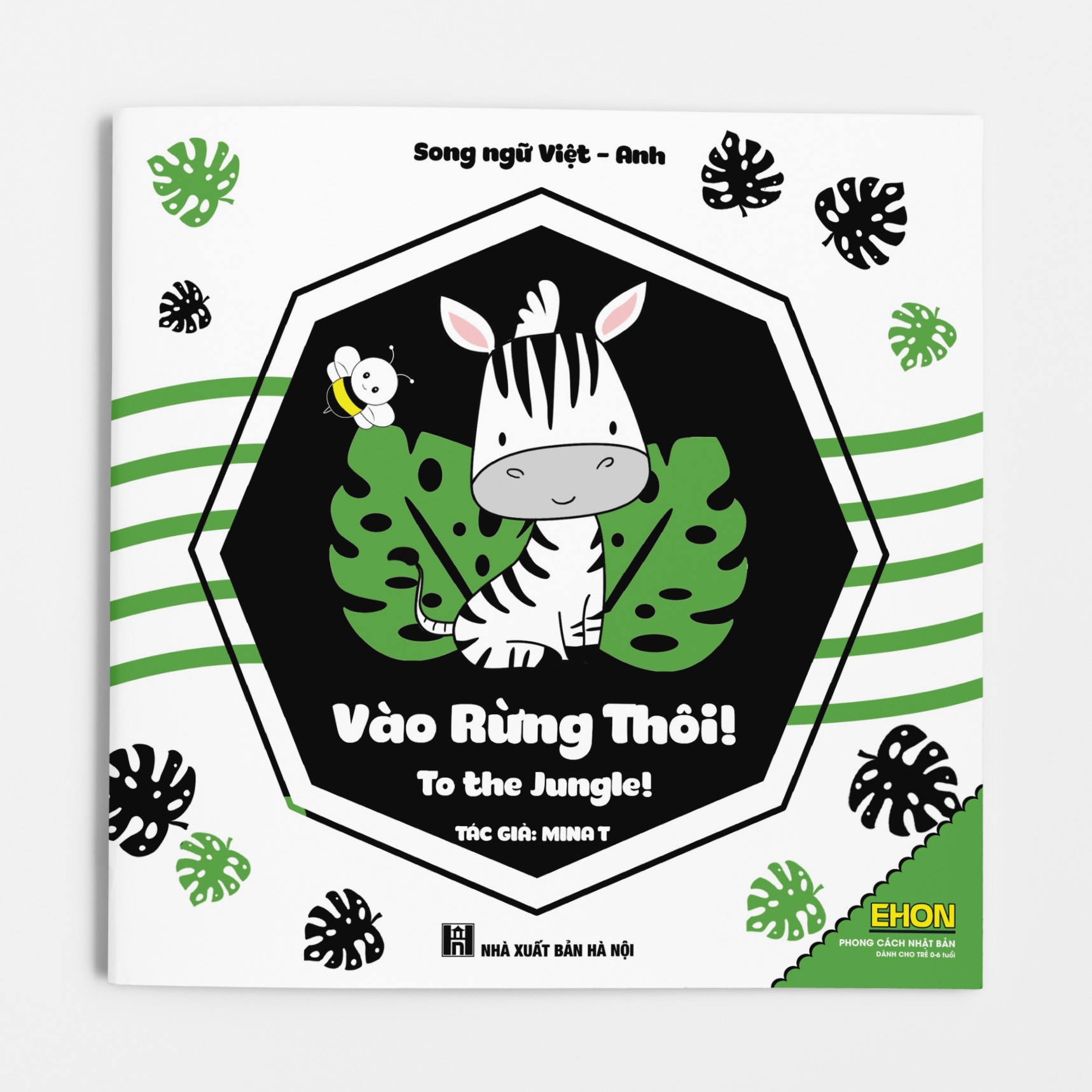 Combo 3 cuốn Ehon Kích thích thị giác (Song ngữ) cho trẻ Sơ sinh