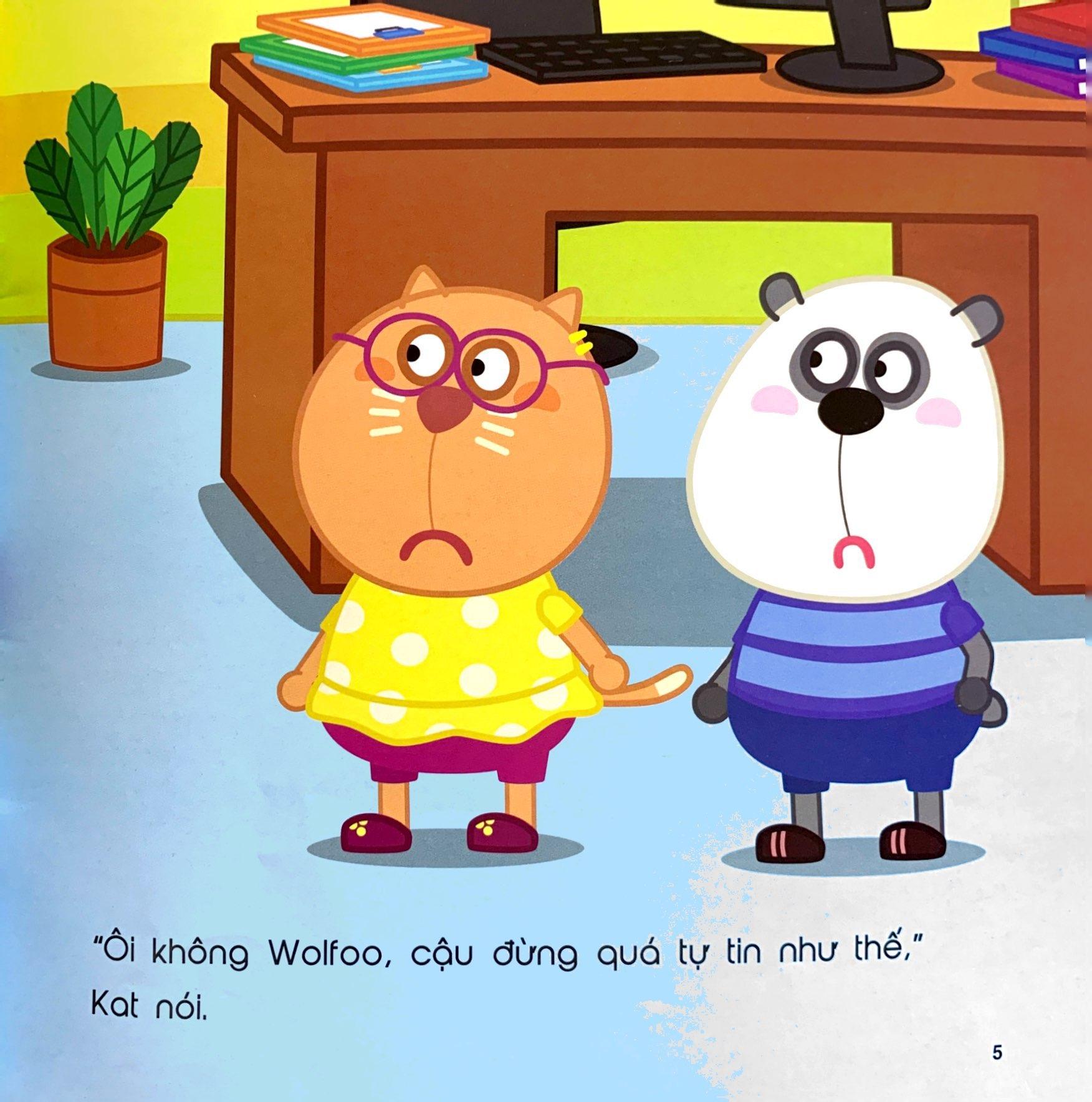 Ehon Wolfoo - Mắt Tinh Anh, Nhìn Thật Nhanh