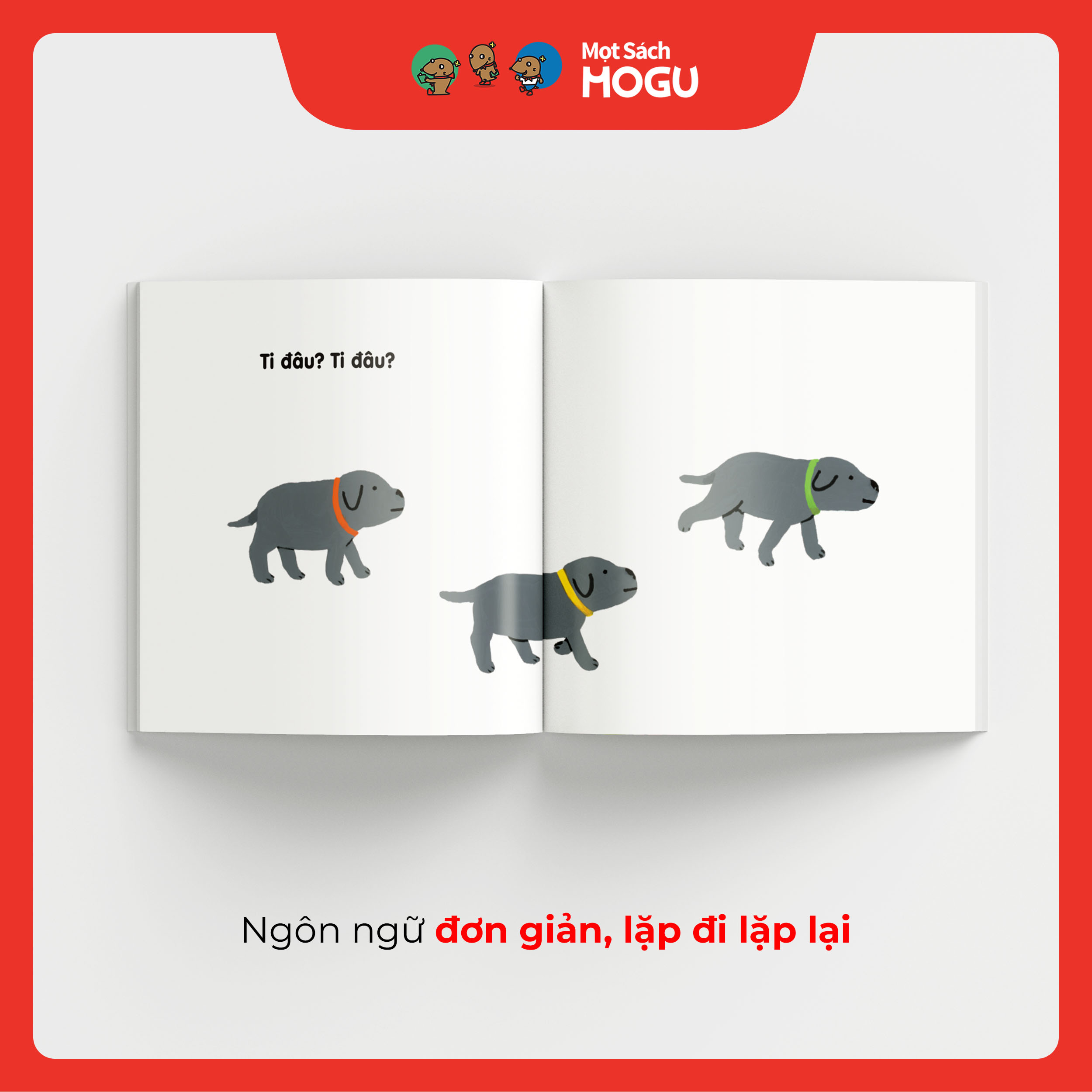 Truyện Ehon bé 1-2-3 tuổi - Ti đâu? Ti đâu?