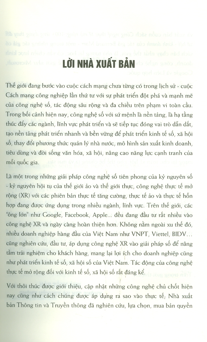 Công Nghệ Thực Tế Mở Rộng: 100+ Ứng Dụng Thay Đổi Xã Hội - Kinh Doanh