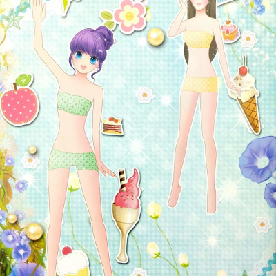 Dán hình trang phục công chúa 4 - Công chúa sành điệu 65N