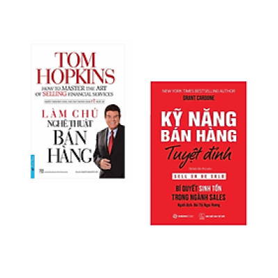 Combo sách Kinh Doanh Hiệu Quả: Làm Chủ Nghệ Thuật Bán Hàng+ Kỹ Năng Bán Hàng Tuyệt Đỉnh (Tái Bản)/ Tặng Bookmark Happy Life 
