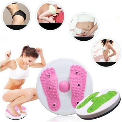 Đĩa Xoay Eo 360 Độ Tập Thể Dục Tại Nhà Có Các Hạt Massage Chân - Hàng chính hãng [Được đồng kiểm]]
