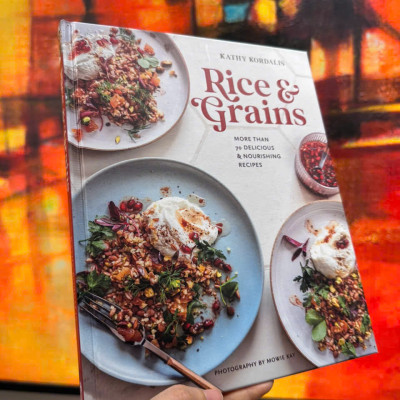 Sách - Rice & Grains: More than 70 delicious and nourishing recipes by Kathy Kordalis