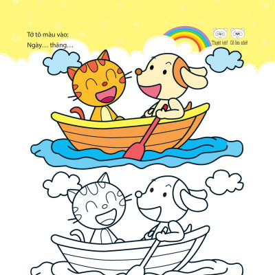 Bé Tập Tô Màu - Từ Cơ Bản Đến Nâng Cao - Thế Giới Muôn Màu 1