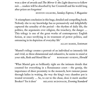 The Mirror & The Light