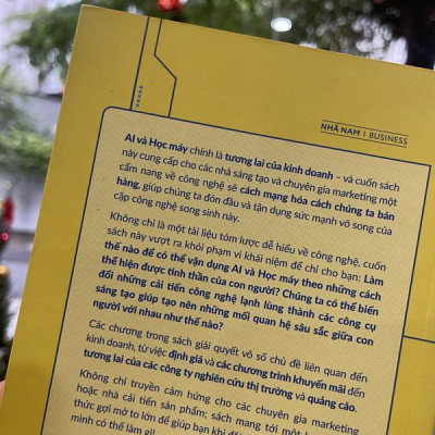 Sách - AI Cho Marketing Và Đổi Mới Sản Phẩm (Nhã Nam HCM)