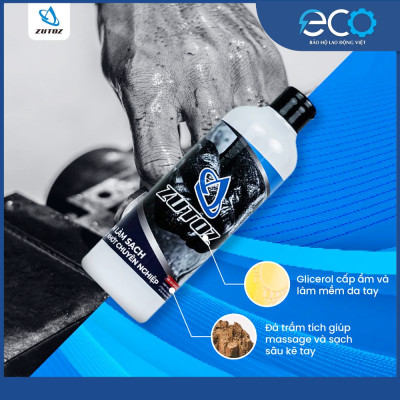 Dung Dịch Tẩy Dầu Nhớt ZUTOZ – Tẩy Dầu Máy, Nhớt Xe – Garage, Cơ Khí – Không Gây Hại Da Tay 500ml / 1L / 2L | Chính Hãng