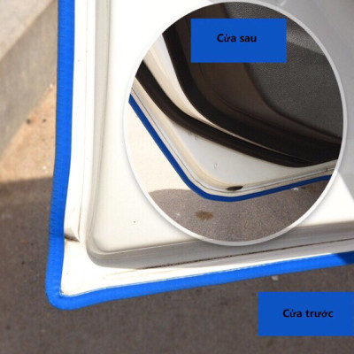 Nẹp U Lõi Thép Gioăng Cao Su CHữ U Lõi Thép - Nẹp U Viền Cửa Xe Chống Va Đập