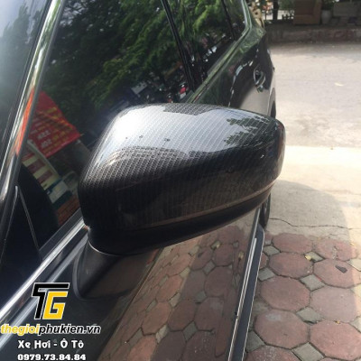 Bộ ốp gương chiếu hậu Mazda CX8, CX-8 vân Carbon cao cấp
