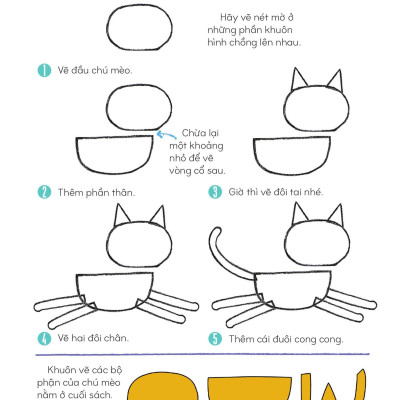 Sách - Vẽ Động Vật Bằng Khuôn Hình Sáng Tạo