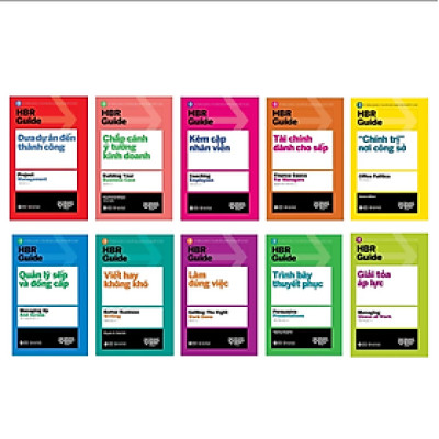 HBR Guide: Kỹ Năng Quản Lý Chuyên Sâu Dành Cho Người Tự Học (Bộ 10 cuốn)