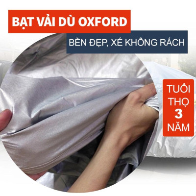 [KIA CERATO] Bạt phủ trùm xe ô tô Kia Cerato , bạt vải dù Oxford đậy bao trùm xe oto 5 chỗ , áo trùm bảo vệ xe hơi