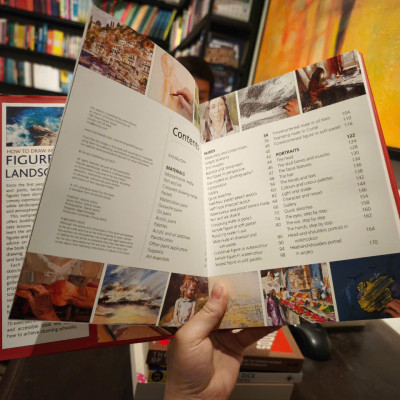 Sách - How to Draw and Paint Figures & Landscapes by Vincent Milne - Expert Techniques, and 70 Exercises