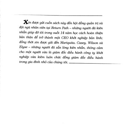 Cẩm Nang CEO Khởi Nghiệp