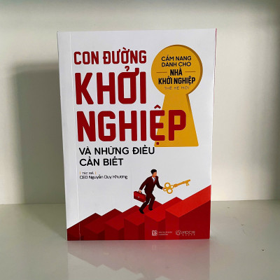 Sách - Con đường khởi nghiệp và những điều cần biết