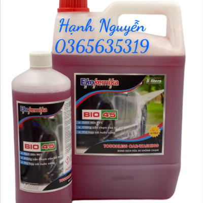 DUNG DỊCH RỬA XE KHÔNG CHẠM BIO 45-22l
